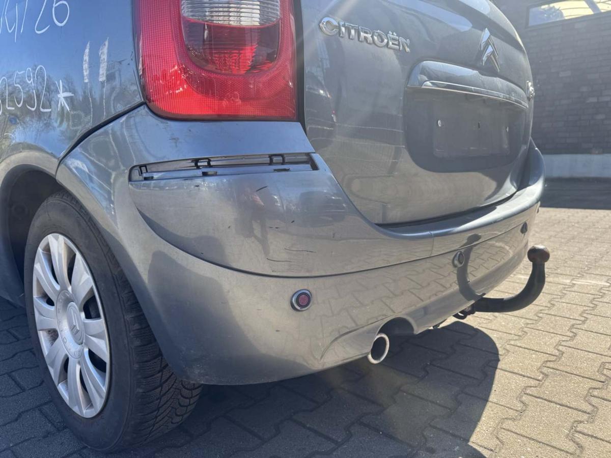 Citroen Xsara Picasso original Sto&szlig;stange Stossf&auml;nger hinten EZW Eisengrau Facelift Bj.2007